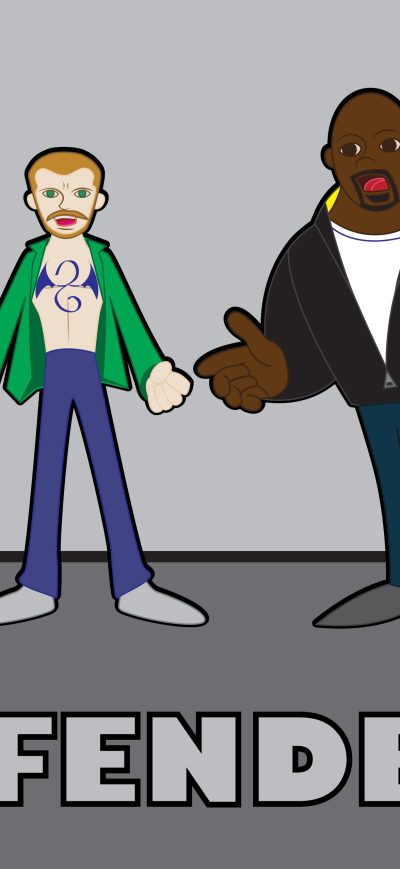 Fond d'écran iPhone Defenders Tv Show Cartoon Artwork