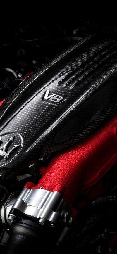 Fond d'écran iPhone Maserati Levante Engine 2018