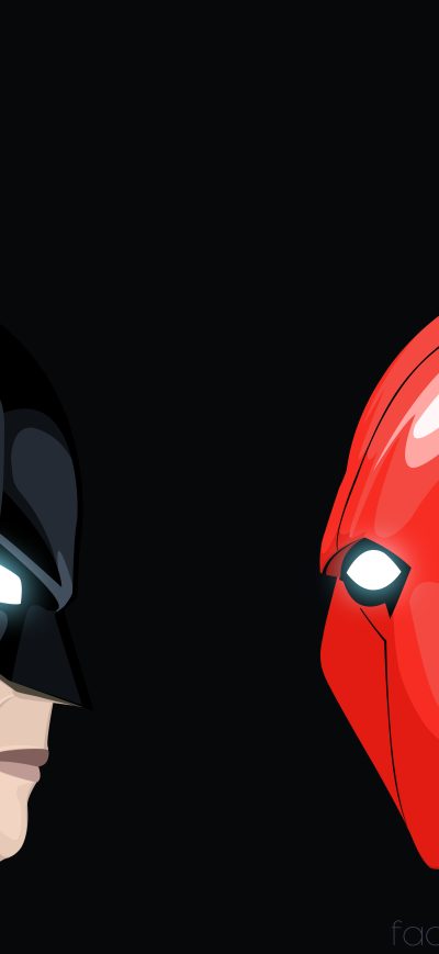 Fond d'écran iPhone Batman And Red Hood Artwork