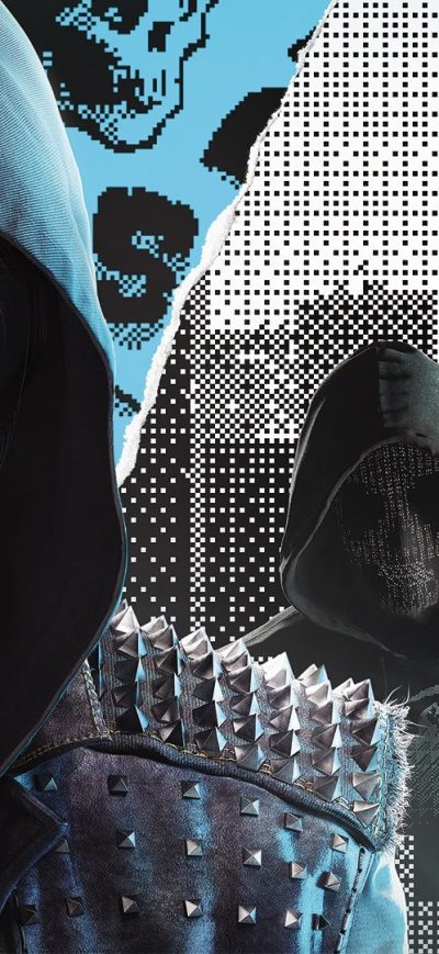 Fond d'écran iPhone 2016 Watch Dogs 2 Mask