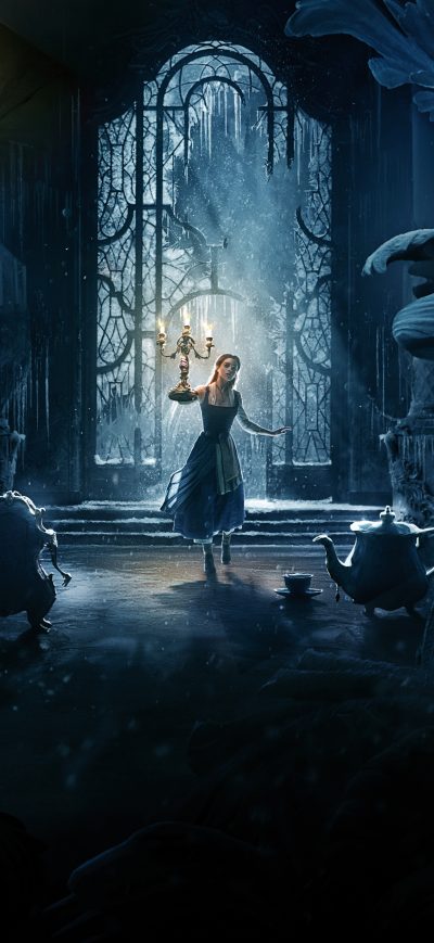Fond d'écran iPhone Beauty And The Beast Emma Watson 8k