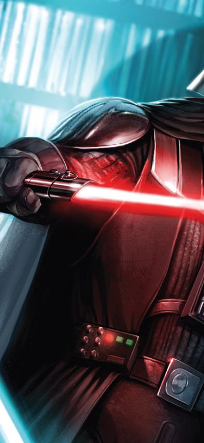 Fond d'écran iPhone Darth Vader Lightsaber