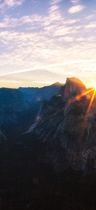 Fond d'écran iPhone Standing At Glacier Point Sunrise In Yosemite National Park By