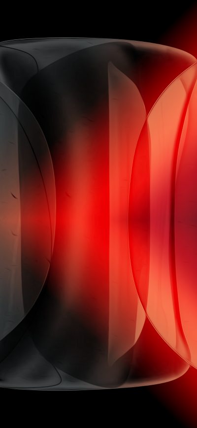 Fond d'écran iPhone Ios 14 Red 8k