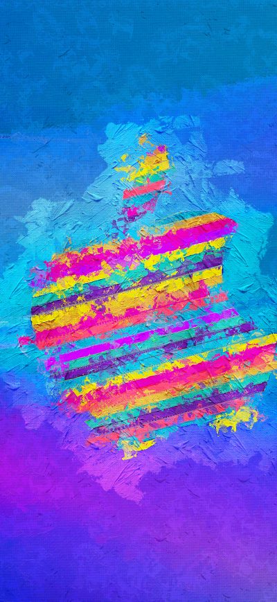 Fond d'écran iPhone Apple Winter Logo Abstract 4k