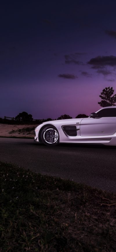 Fond d'écran iPhone Renntech Mercedes AMG Sls