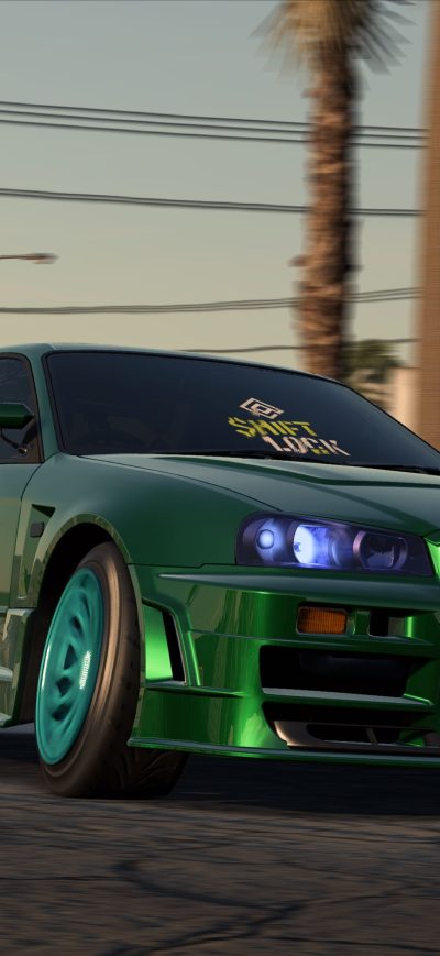 Fond d'écran iPhone Need For Speed Payback Street Leagues Nissan Skyline 4k