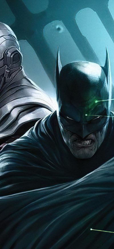 Fond d'écran iPhone Batman And Deathstroke 4k