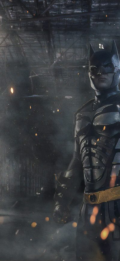 Fond d'écran iPhone Batman With Batmobile 8k
