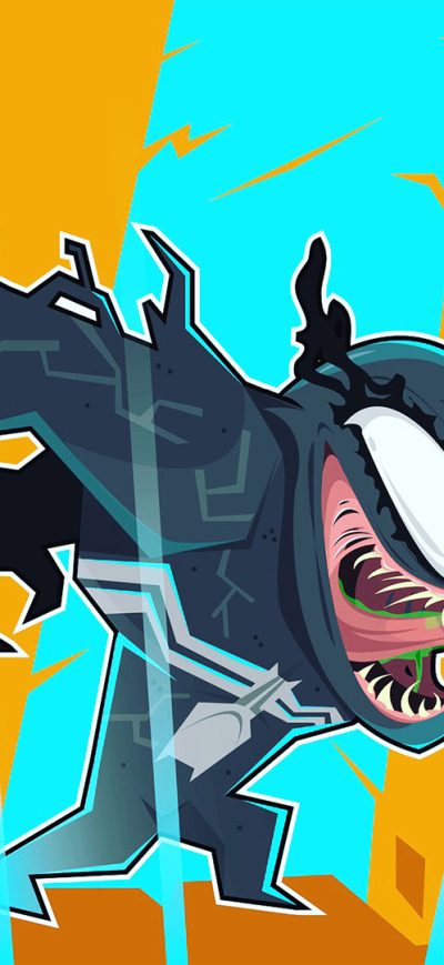 Fond d'écran iPhone Venom Illustration