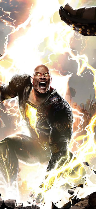 Fond d'écran iPhone Black Adam Movie 2021