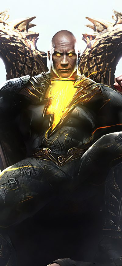 Fond d'écran iPhone Black Adam 2021 4k