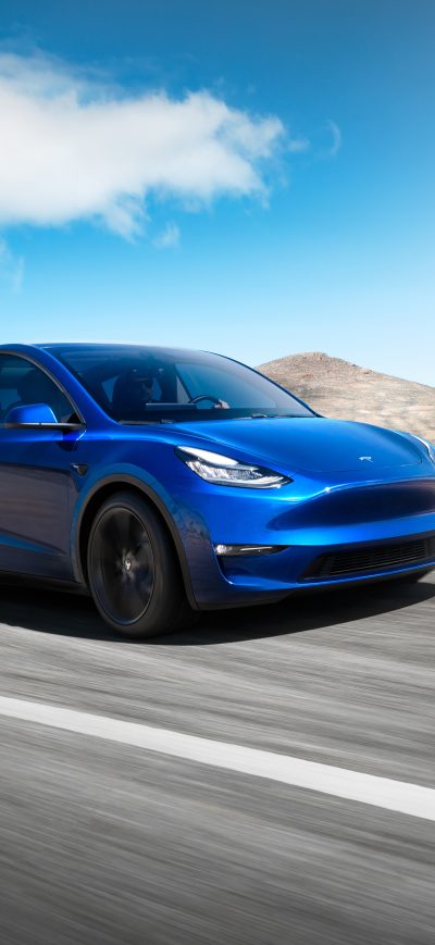 Fond d'écran iPhone 2019 Tesla Model Y