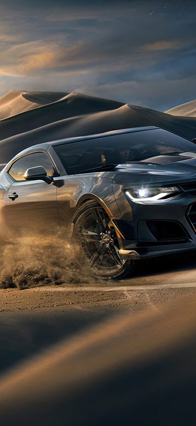 Fond d'écran iPhone Camaro ZL1 2021 5k