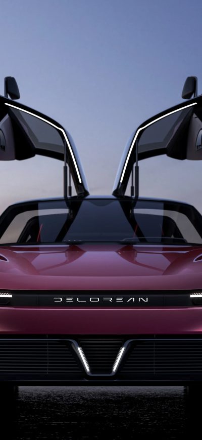 Fond d'écran iPhone DeLorean Alpha5 Launch Edition Prototype