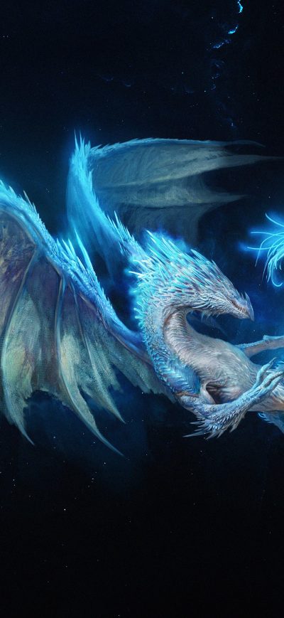 Fond d'écran iPhone Dragon Creature 4k