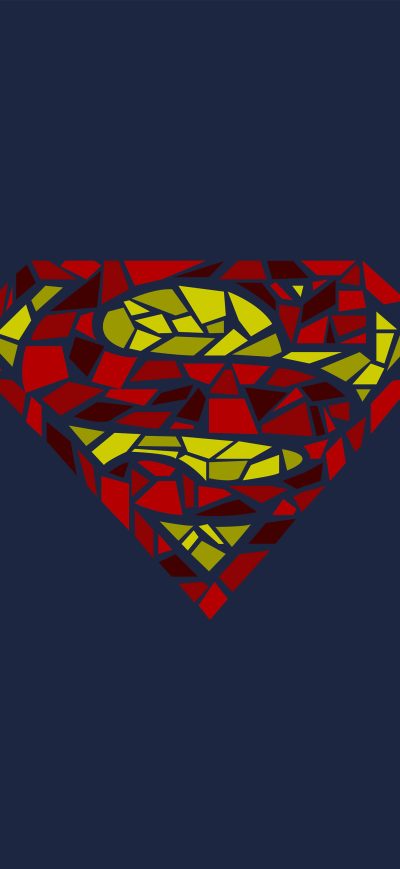 Fond d'écran iPhone Superman Logo Artwork