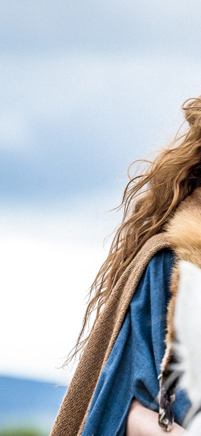 Fond d'écran Kelly Reilly In Britannia TV Series sur iPhone
