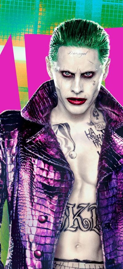 Fond d'écran Joker In Suicide Squad sur iPhone