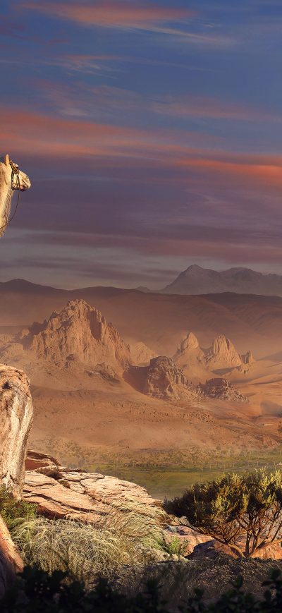 Fond d'écran iPhone Pyramids Assassins Creed Origins