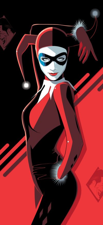 Fond d'écran iPhone Harley Quinn Comic Digital Art