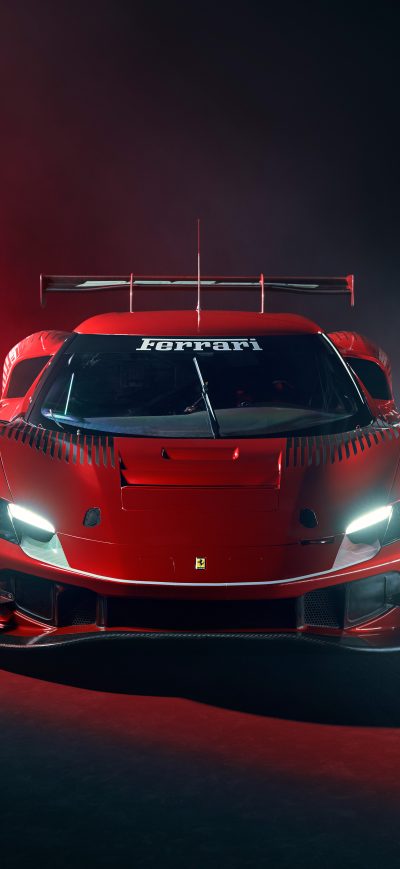 Fond d'écran iPhone 2022 Ferrari 296 GT3