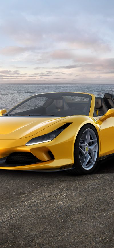 Fond d'écran iPhone Ferrari F8 Spider 2019 5k