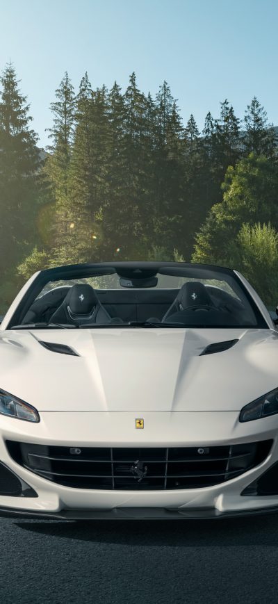 Fond d'écran iPhone 2022 Novitec Ferrari Portofino Front 8k