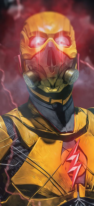 Fond d'écran iPhone Reverse Flash 2020 4k