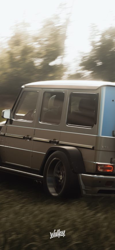 Fond d'écran iPhone Forza Horizon 4 Mercedes G Class Amg