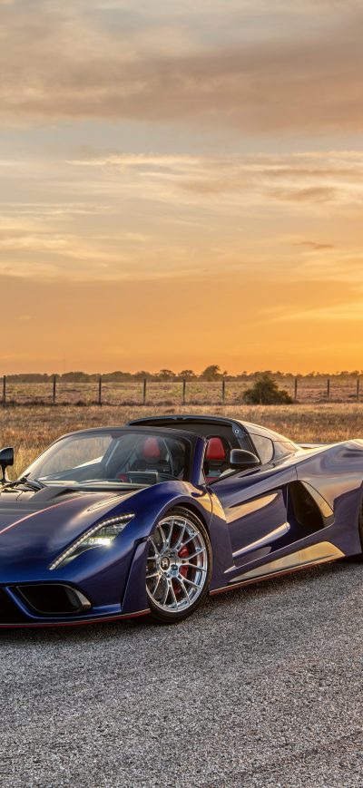 Fond d'écran iPhone 2023 Hennessey Venom F5 Roadster 4k