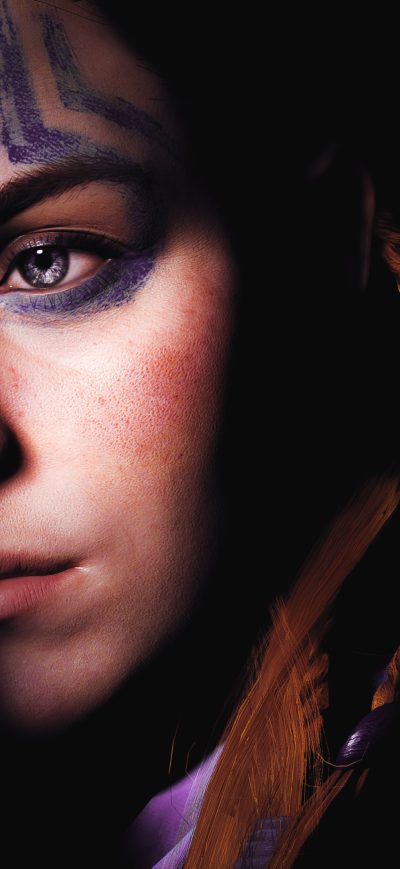 Fond d'écran iPhone Aloy Horizon Zero Dawn Portrait 4k