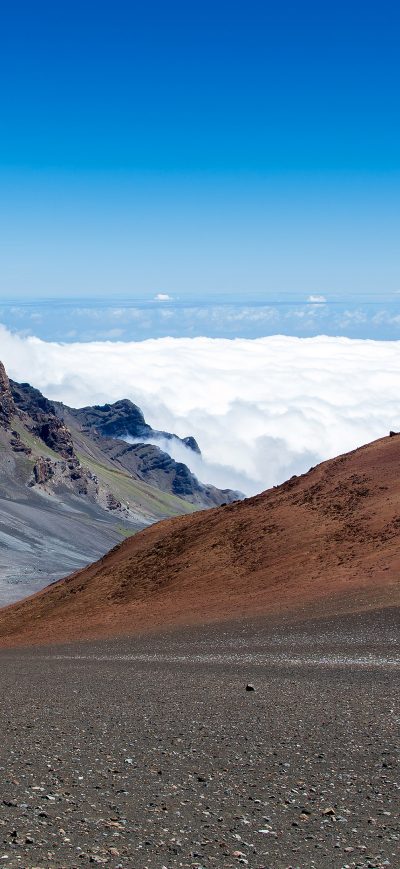 Fond d'écran iPhone Volcano Haleakala On The Hawaiian Island 4k