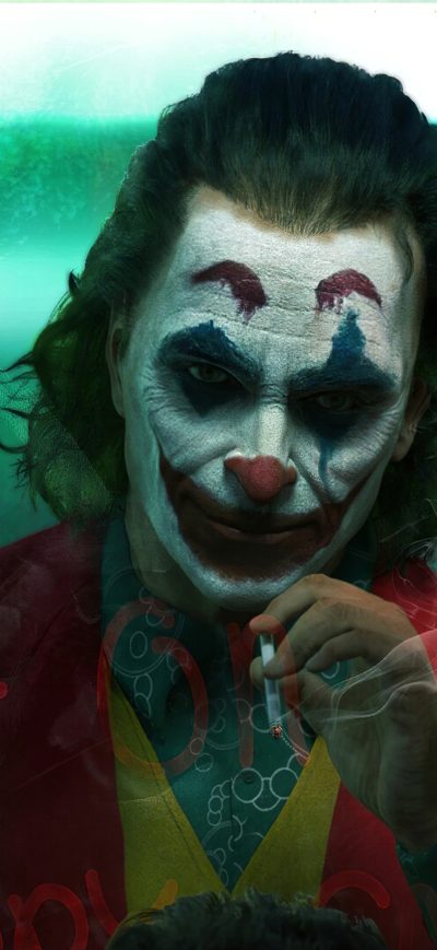 Fond d'écran iPhone The Joker Fanart Smoke 4k