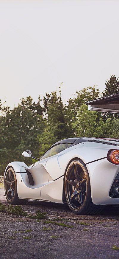 Fond d'écran iPhone Laferrari 4k Rear