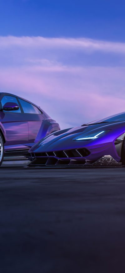 Fond d'écran iPhone Lamborghini Centenario And Urus 4k