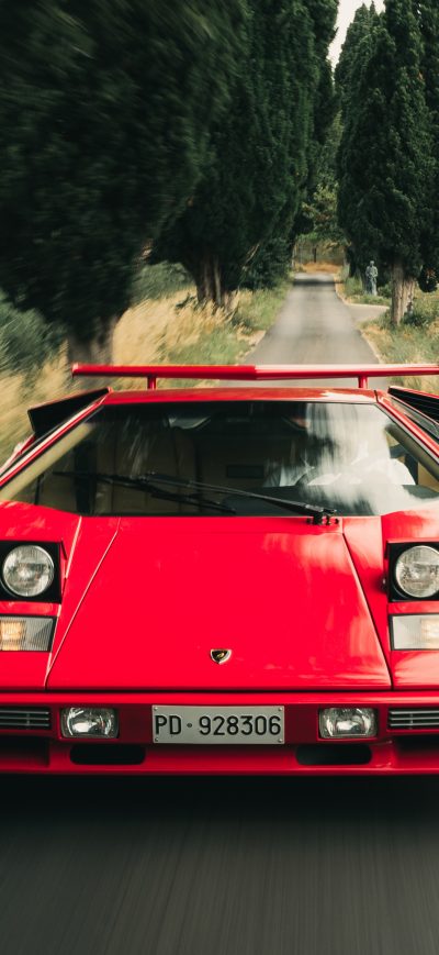 Fond d'écran iPhone Lamborghini Countach LP5000 S Quattrovalvole 4k