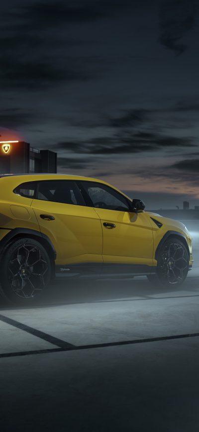 Fond d'écran iPhone Lamborghini Urus Performante Photoshoot 2022 10k