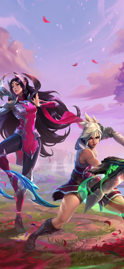 Fond d'écran iPhone League Of Legends Wild Rift Broken Blades 5k