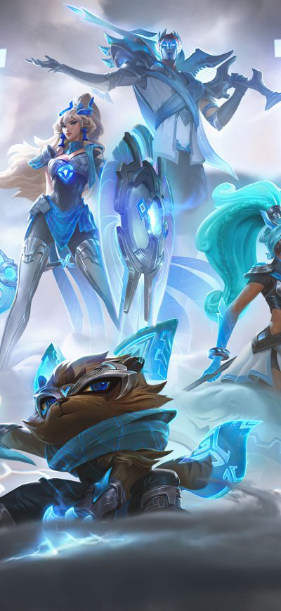 Fond d'écran iPhone Damwon Gaming League Of Legends 5k
