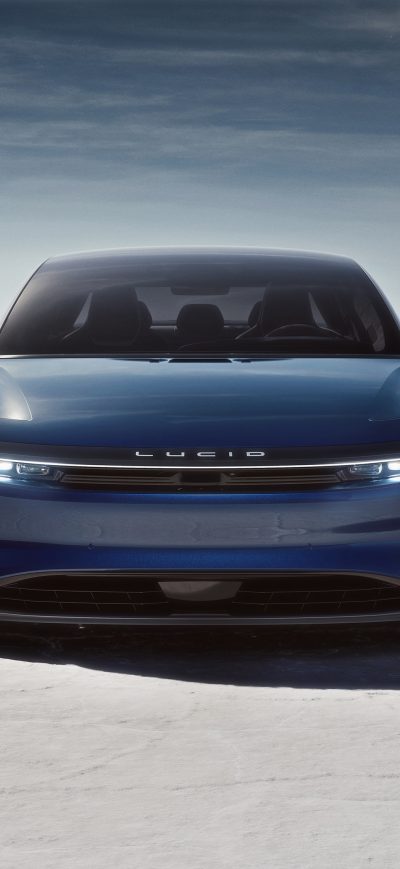 Fond d'écran iPhone 2023 Lucid Air Sapphire Front Look