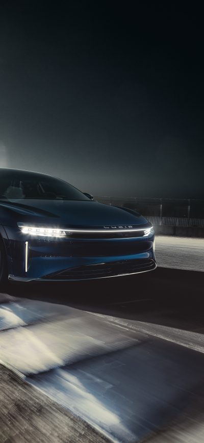 Fond d'écran iPhone 2023 Lucid Air Sapphire