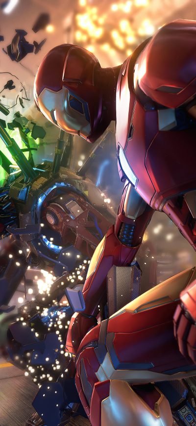 Fond d'écran iPhone Iron Man In Marvels Avengers