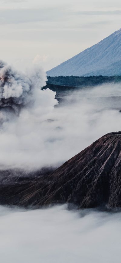 Fond d'écran iPhone Mount Bromo East Java Indonesia