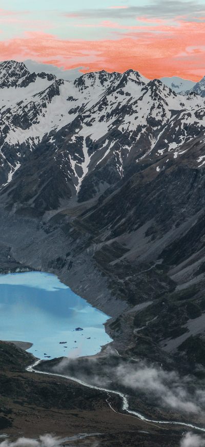Fond d'écran Mount Cook 4k sur iPhone