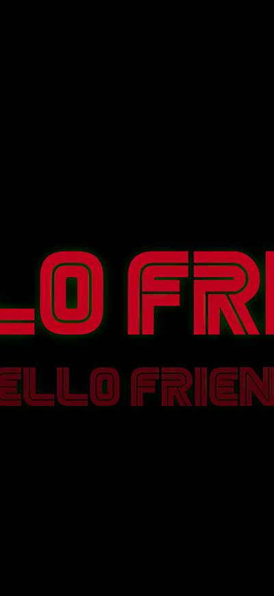 Fond d'écran iPhone Hello Friend