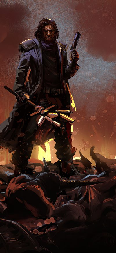 Fond d'écran iPhone Project Warlock 4k