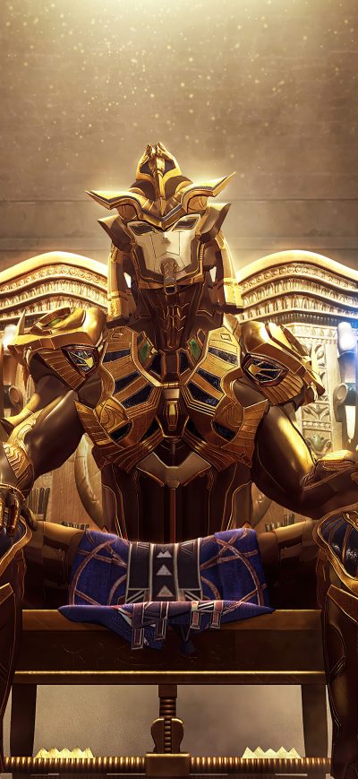 Fond d'écran iPhone 2020 Pubg Golden Pharaoh X Suit