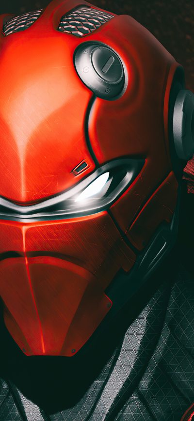 Fond d'écran iPhone Red Hood Mask Eyes