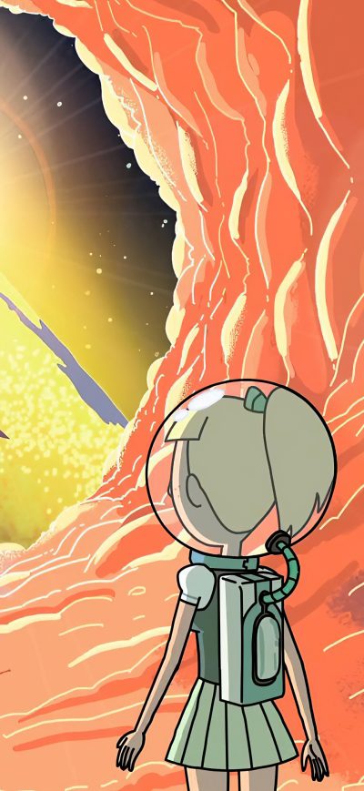 Fond d'écran iPhone Anatomy Park Rick And Morty 4k